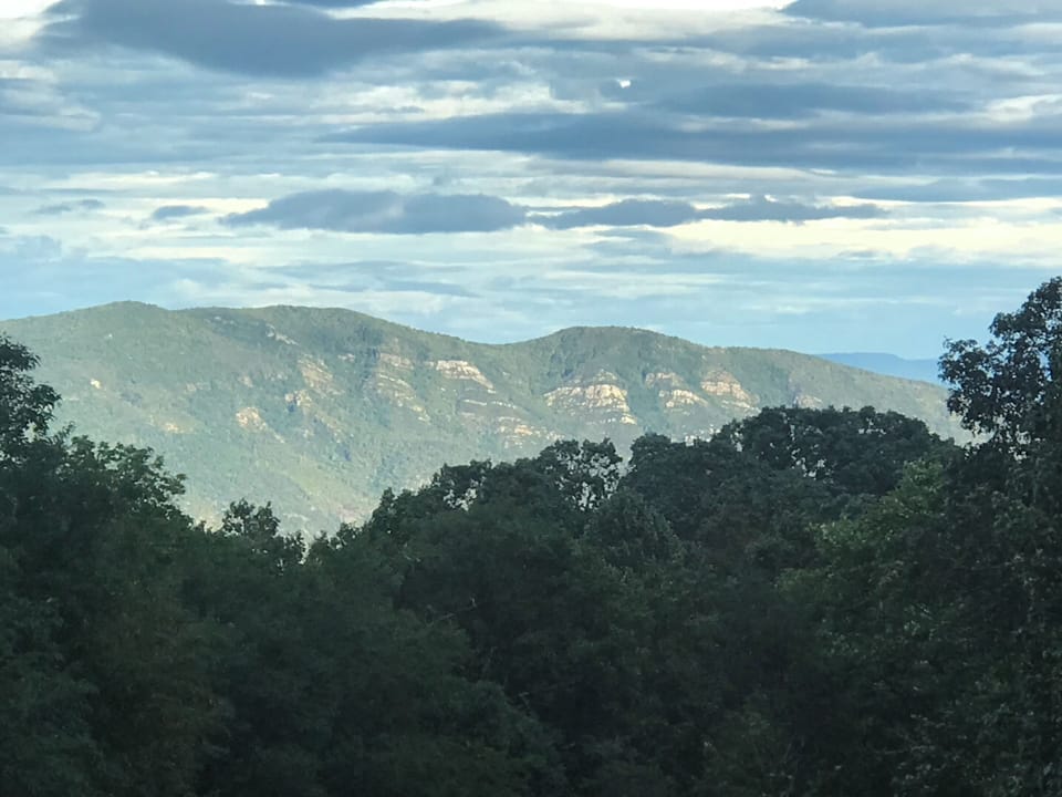 View of Linville Mountain from property 