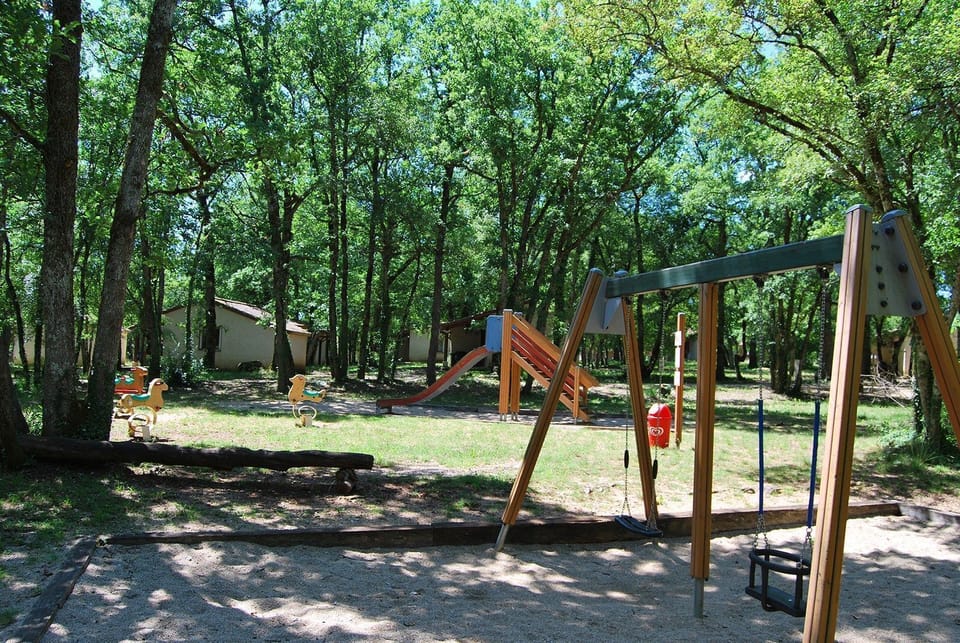 If the kids have had enough of the pool, take them to the play area.