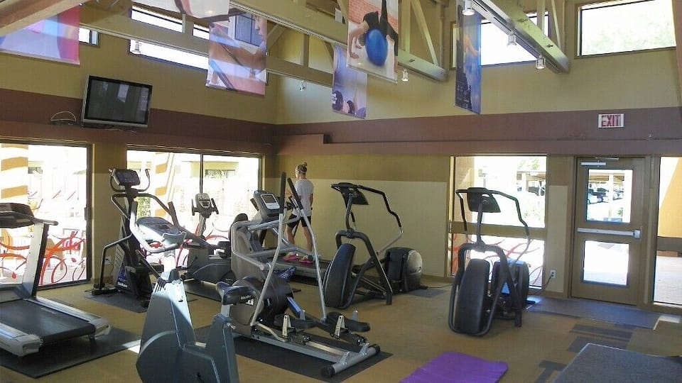 state of art equipment at fitness center