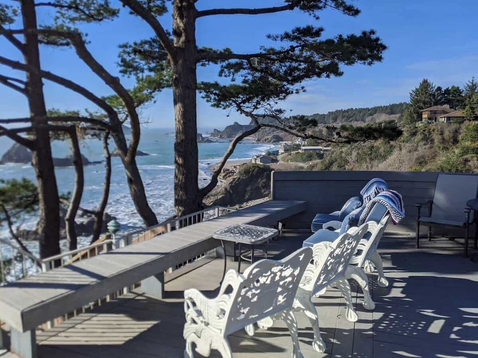 This is one of four locations on property with amazing ocean & coastal views!