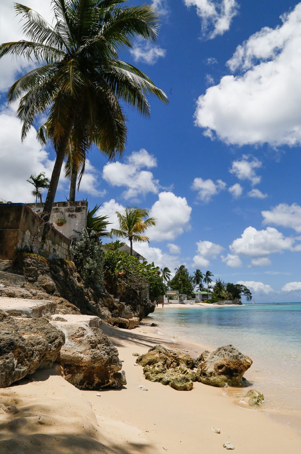 Just around the corner is a sandy swimming bay and a beach bar/restaurant