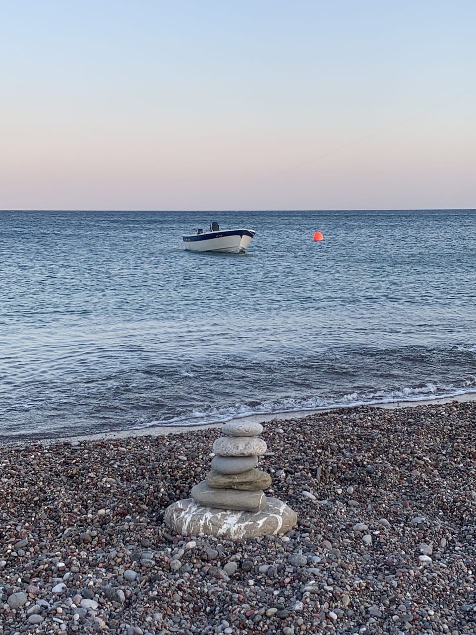 The beach on the front of the house