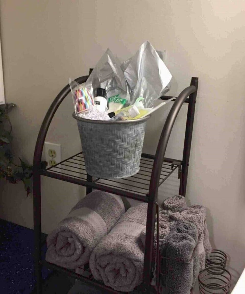 Toiletry basket