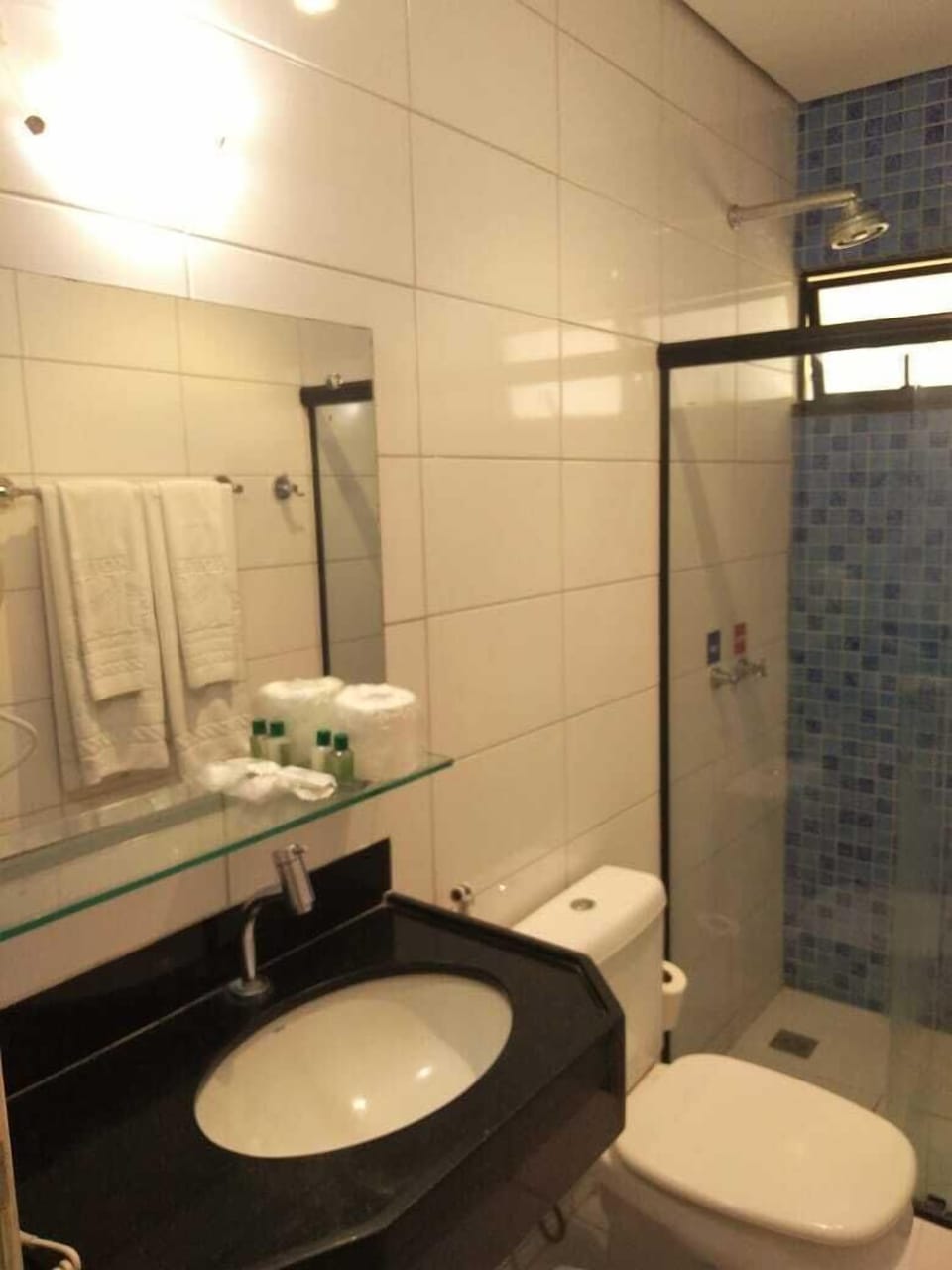 Shower, towels