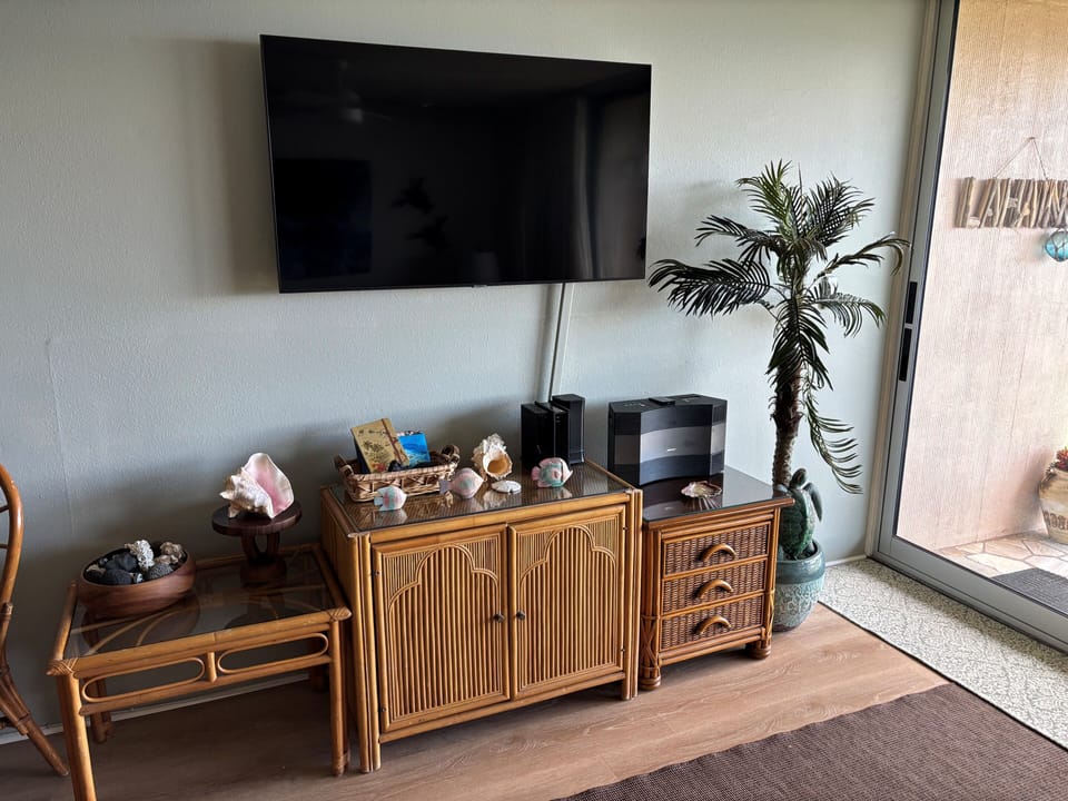 Large flat screen