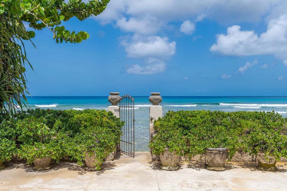 A beachfront escape