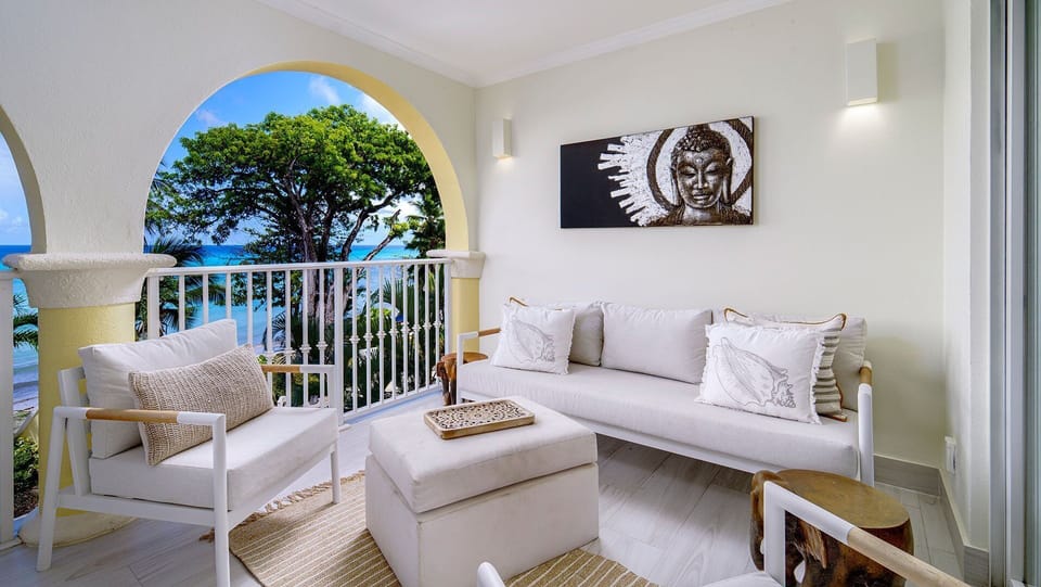 Located right on the beautiful Dover Beach in Barbados