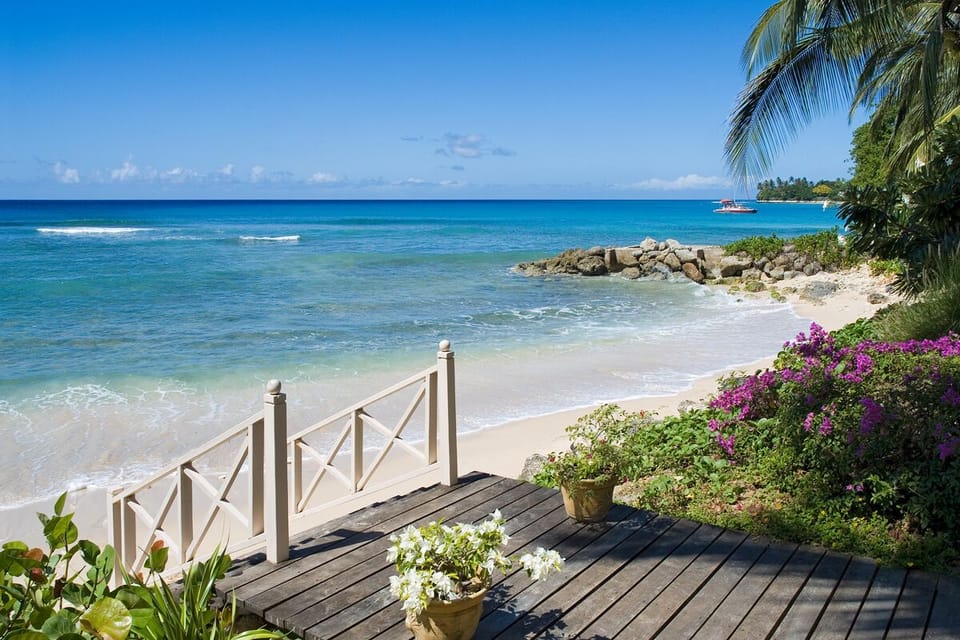 Direct beach access