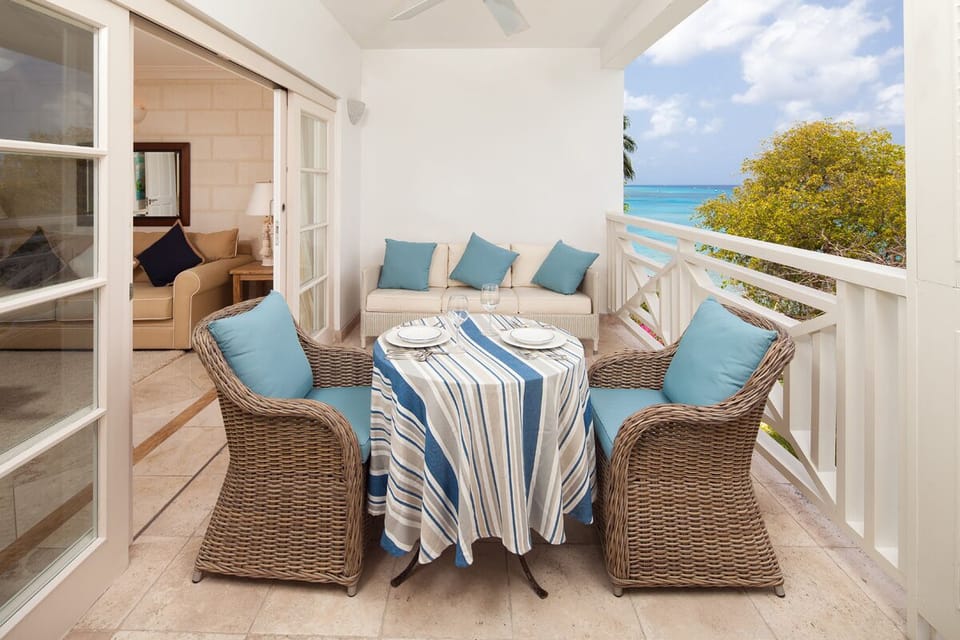 Dining and lounge area on the patio - perfect getaway for couples