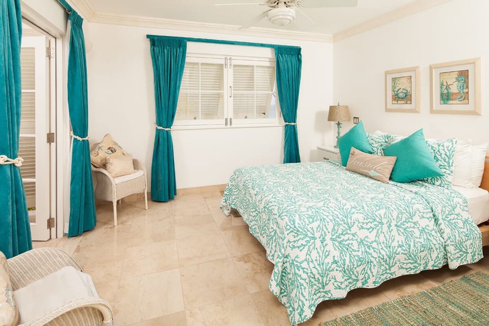 The master bedroom