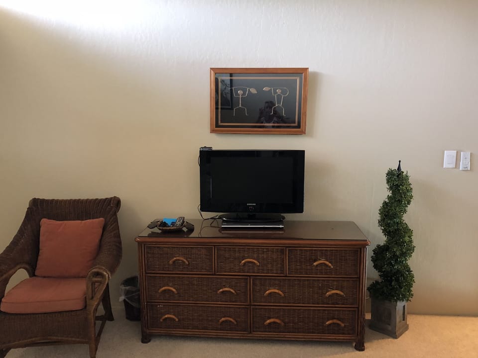 Master bed TV
