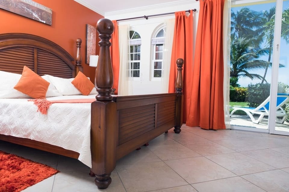 Sapphire Beach 118  - Master Bedroom with amazing view