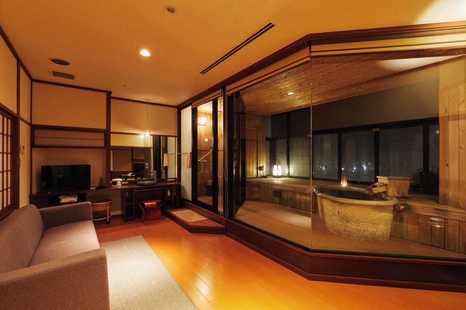 Tendo Onsen TAKINOYU Ryokan in Japan