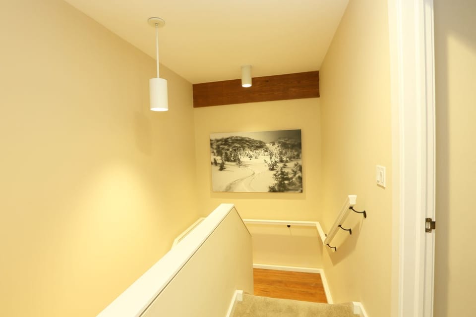 Stairway to 2nd floor bedrooms