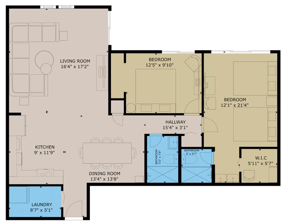 Floor Plan - Redington Retreat