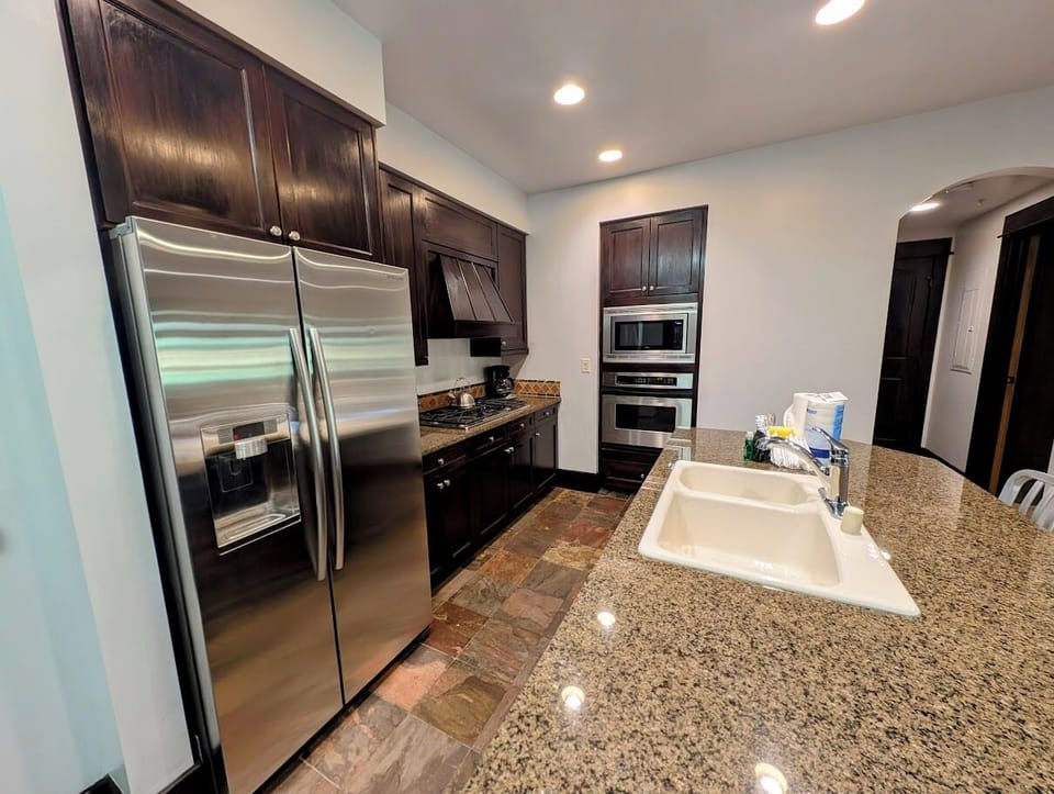 Updated kitchen with stainless appliances