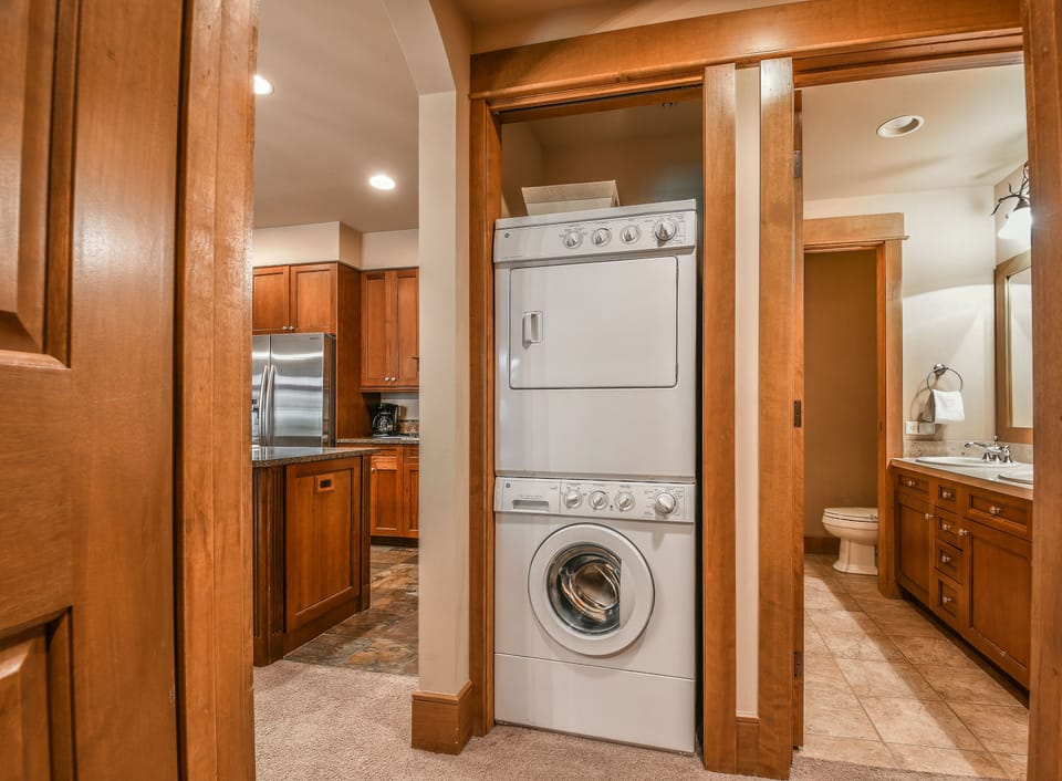 Private laundry room