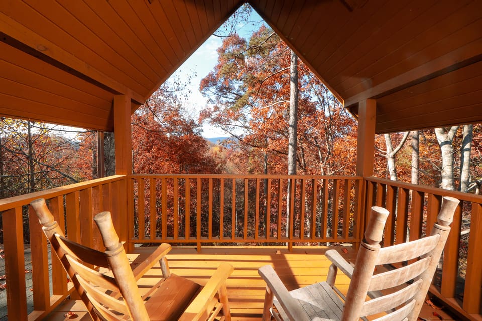 Private Porch off King Bedroom 2