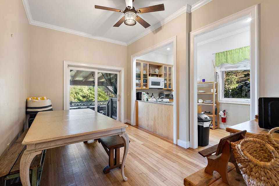 Lower Level Kitchen and Dining Area