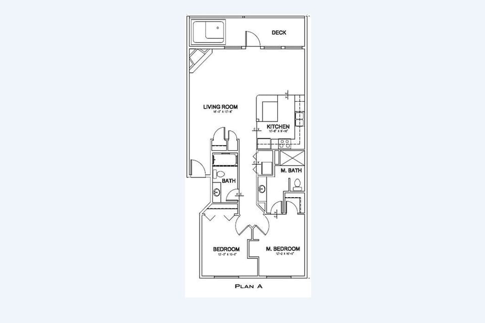 Floor Plan - Oregon Beach Home - Floor Plan