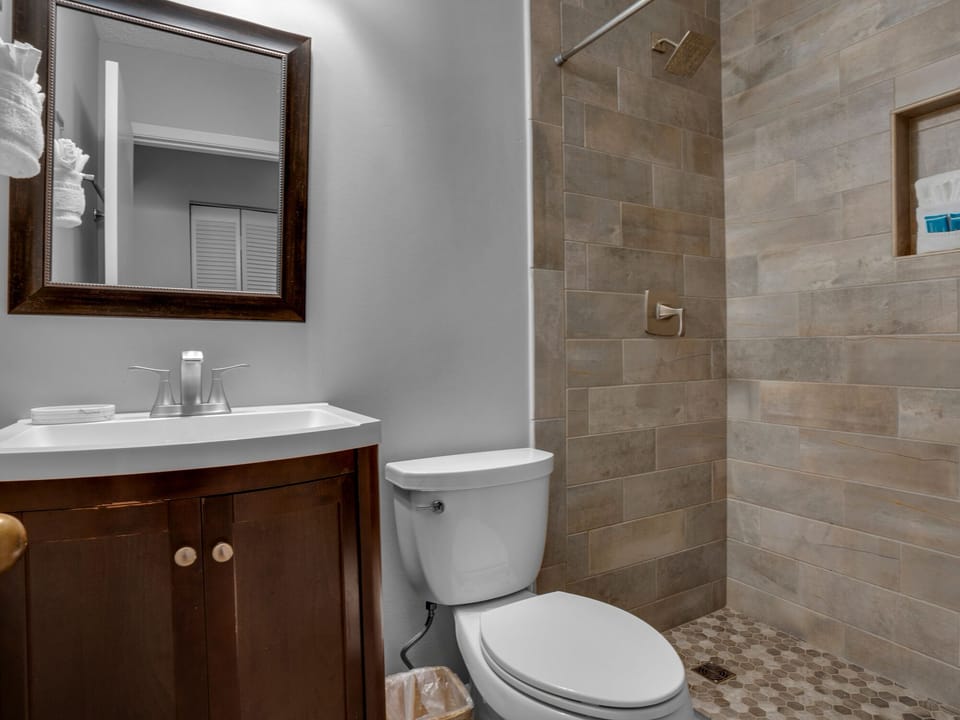 Bathroom 2 with Walk-In Shower
