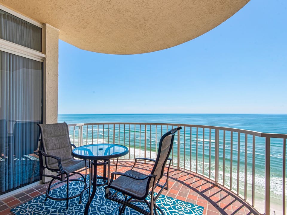 Private Balcony with Gulf Views