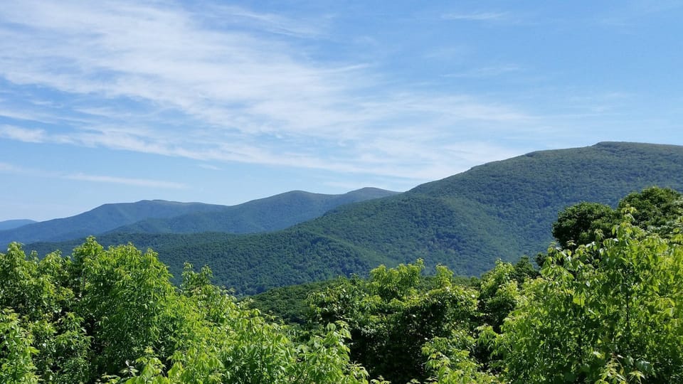 Another picture of the overlooks on the scenic drive up to the cabin