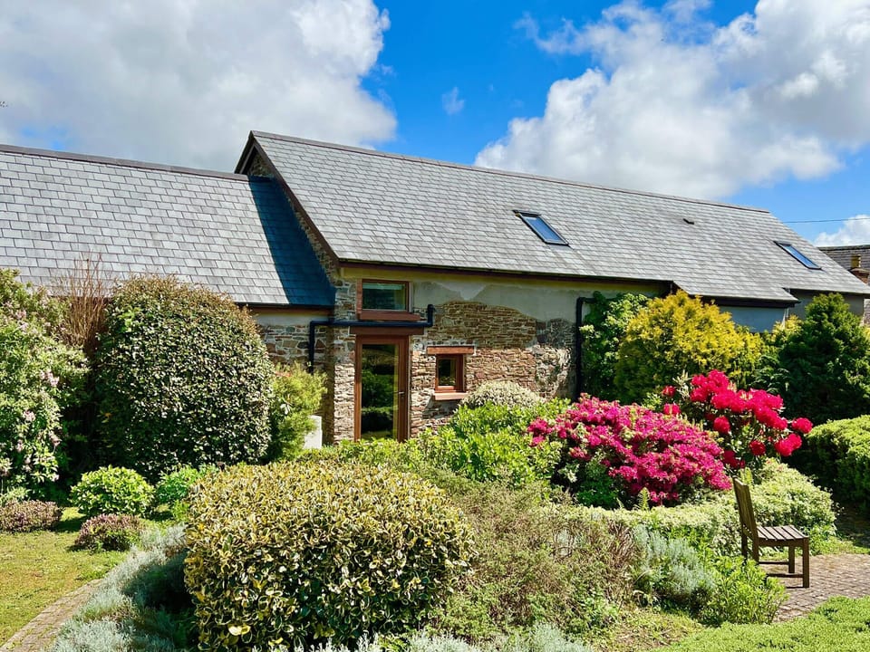 Rear of property