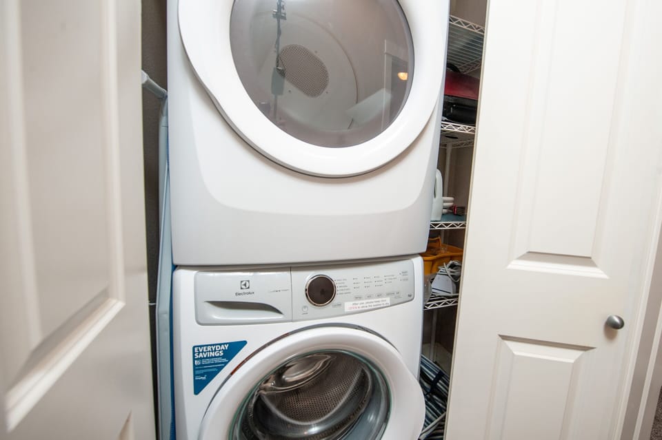 Washer and dryer