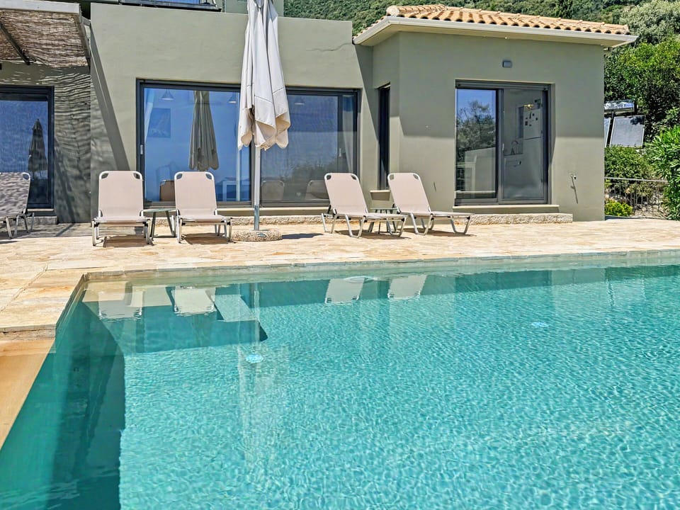 Poolside leisure—enjoy a refreshing dip or bask on sunny lounge chairs.