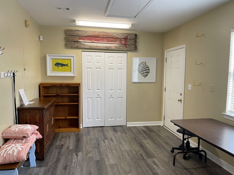 Front Room - door leads to the side yard