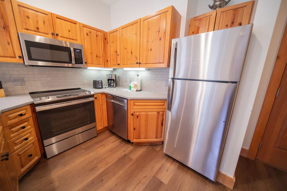Fully equipped kitchen