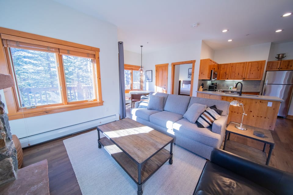 Lots of natural lighting in this corner condo