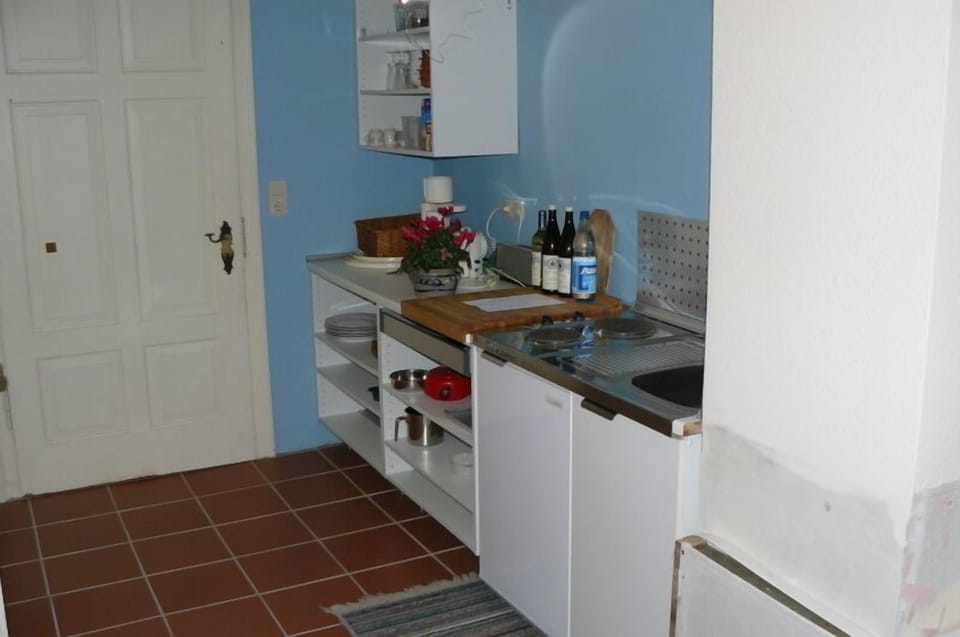 Apartment, 2 Bedrooms, Terrace | Private kitchen | Fridge, stovetop, coffee/tea maker, cookware/dishes/utensils
