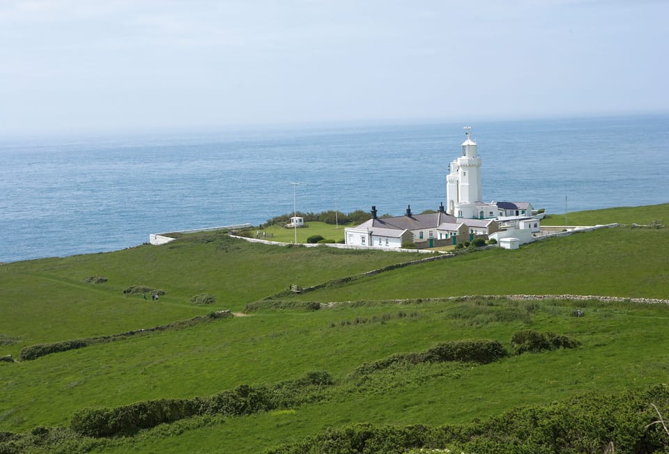 St Catherine's Lighthouse is situated just outside the hamlet of Niton