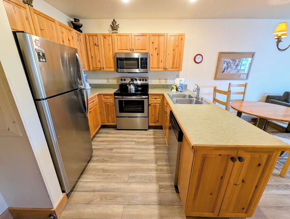 Fully equipped kitchen
