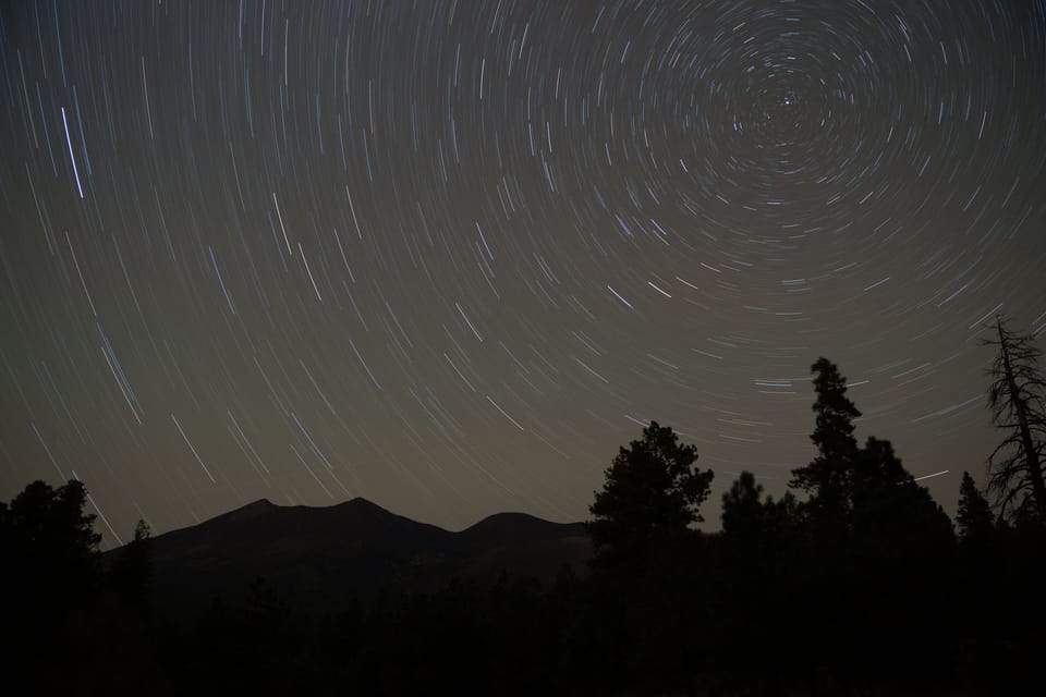 This photo was taken from on top of the Mountain in Flagstaff.