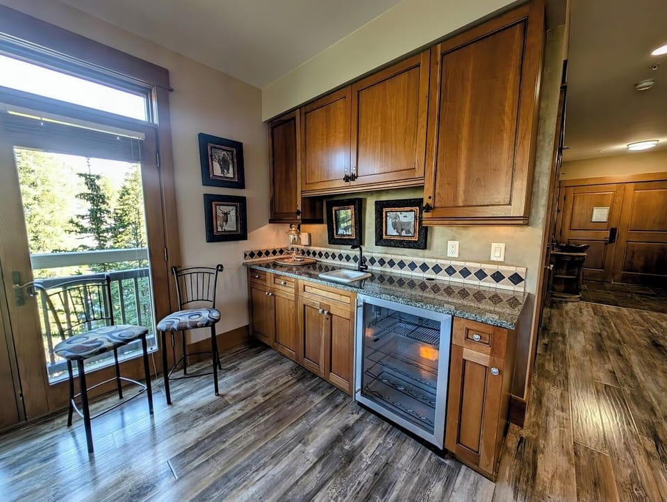 Wet bar for making your favorite cocktails