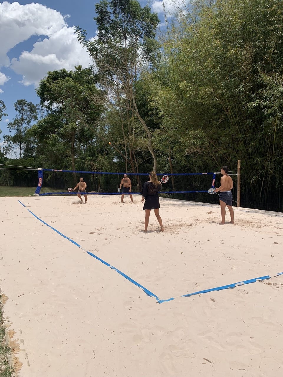 Quadra de Beach Tennis