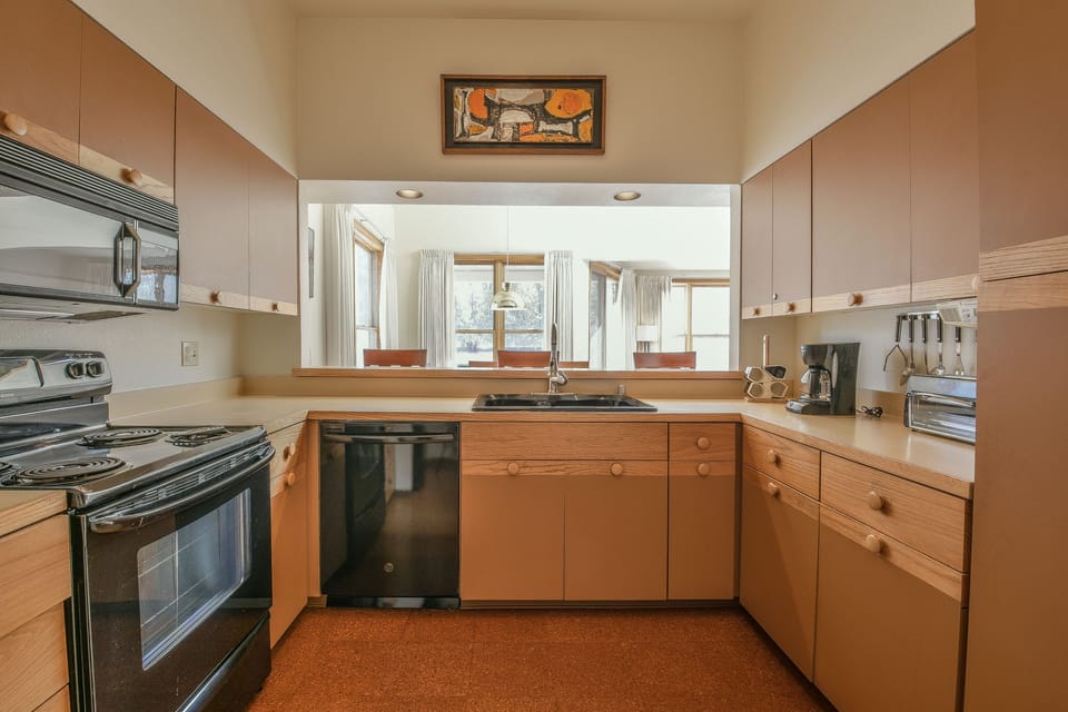 Kitchen with a view