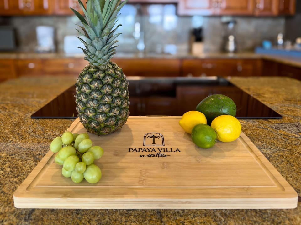 Spacious kitchen island perfect for fresh, vibrant meals