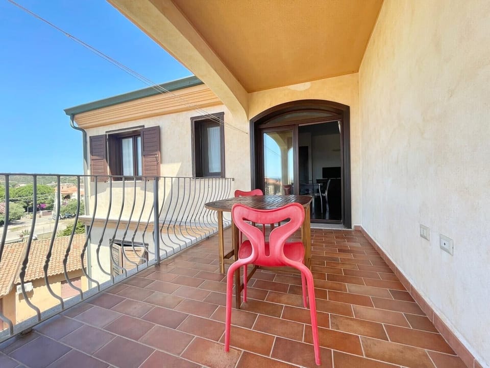 Particolari della terrazza