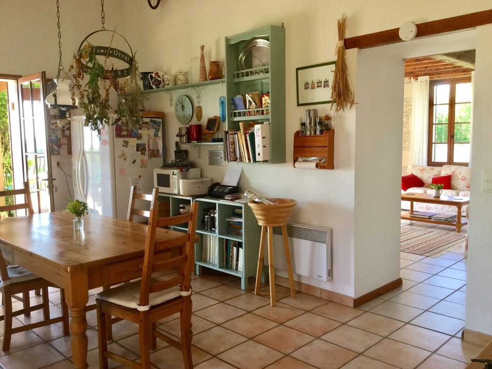 A corner of the kitchen