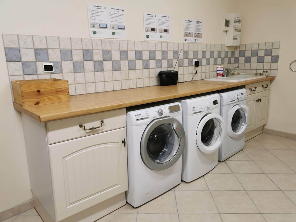 shared laundry room