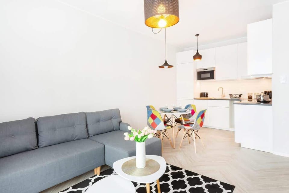 Salon z aneksem kuchennym