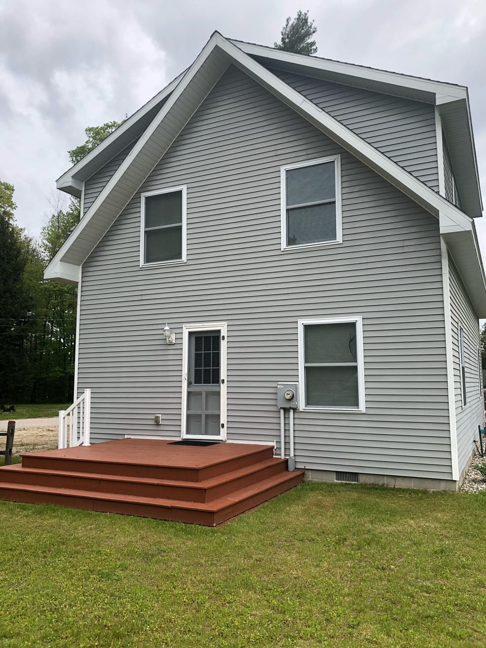 Back of cabin
