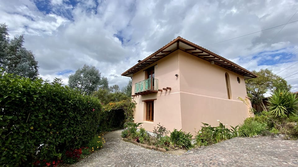 East side of the house