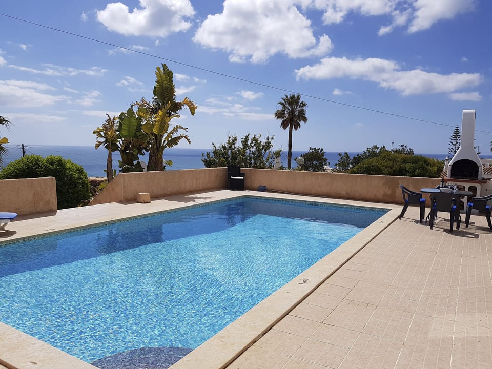 Panoramic Sea Views and large private pool