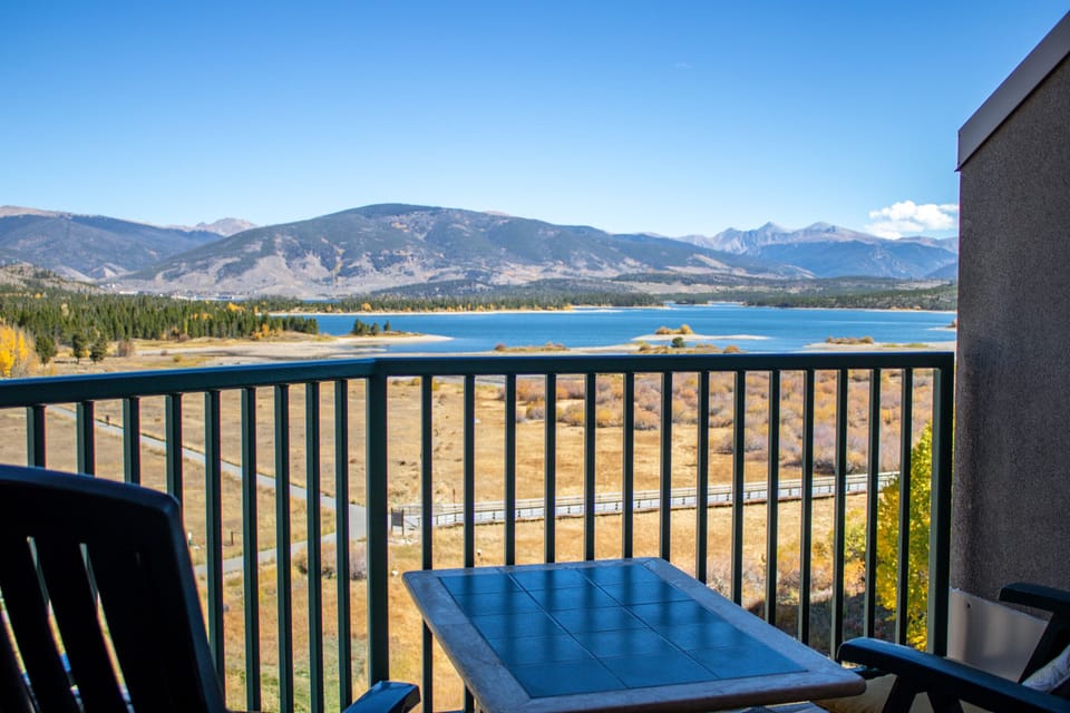 Private Balcony - View of Lake Dillon