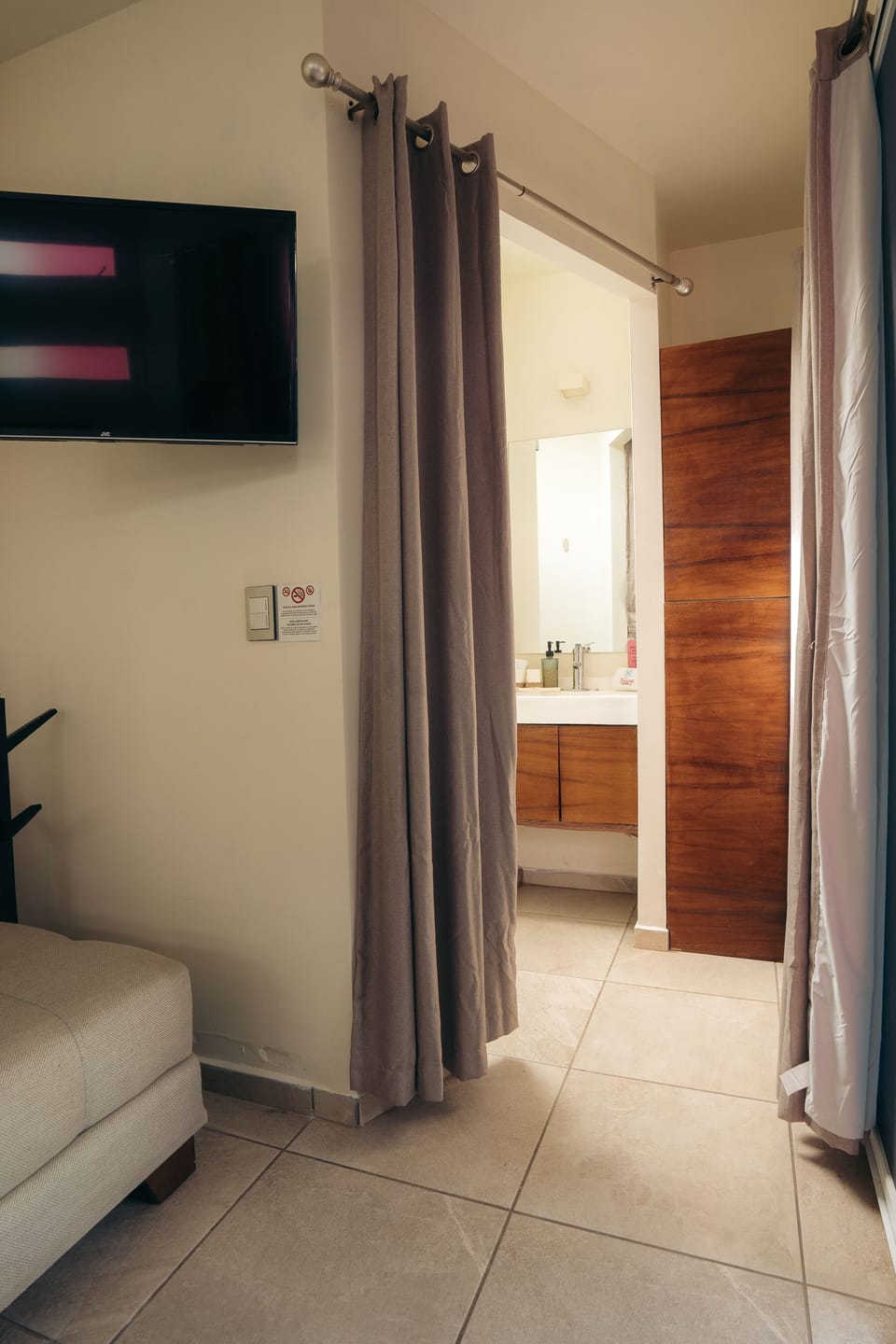 Standard Room, 1 Bedroom, Terrace, Pool View | Living area | 32-inch Smart TV with cable channels, TV